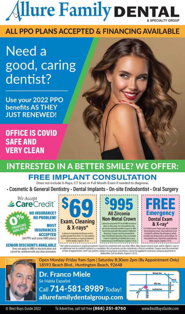 Allure Family Dental & Specialty Group ad